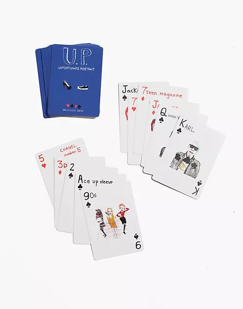 Unfortunate Portrait™ Fashion Playing Cards | Madewell
