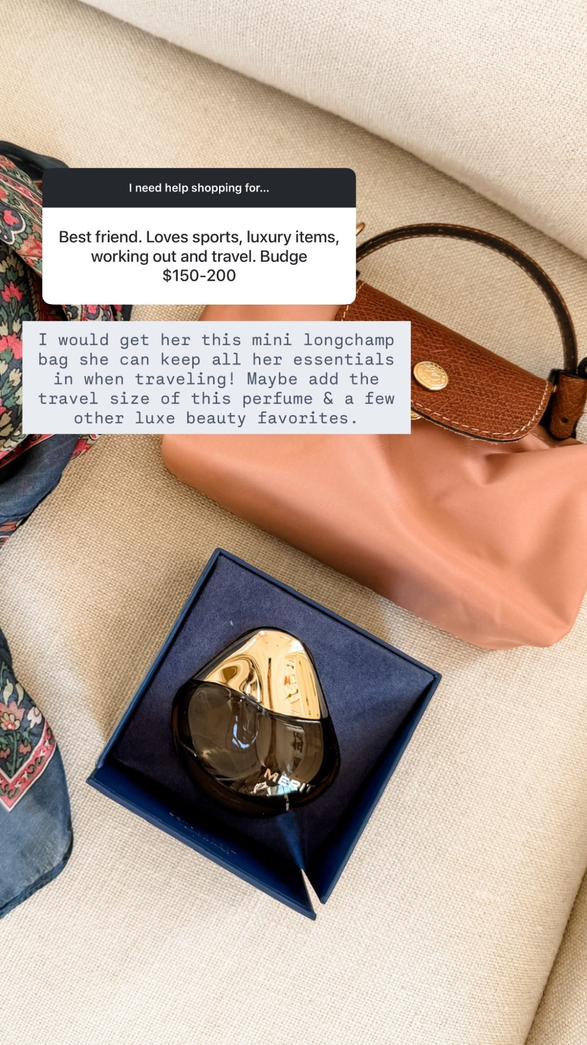 This mini longchamp is a great gift for a best friend! I have used mine SO much! It holds more than you would think &amp; is a great casual bag for everyday! Also, you can get the travel size of this perfume 20% off this weekend if you wanted to include both! 

Loverly Grey, longchamp, mini tote, best friend gift ideas, gift bundle, perfume 

#LTKGiftGuide #LTKSaleAlert