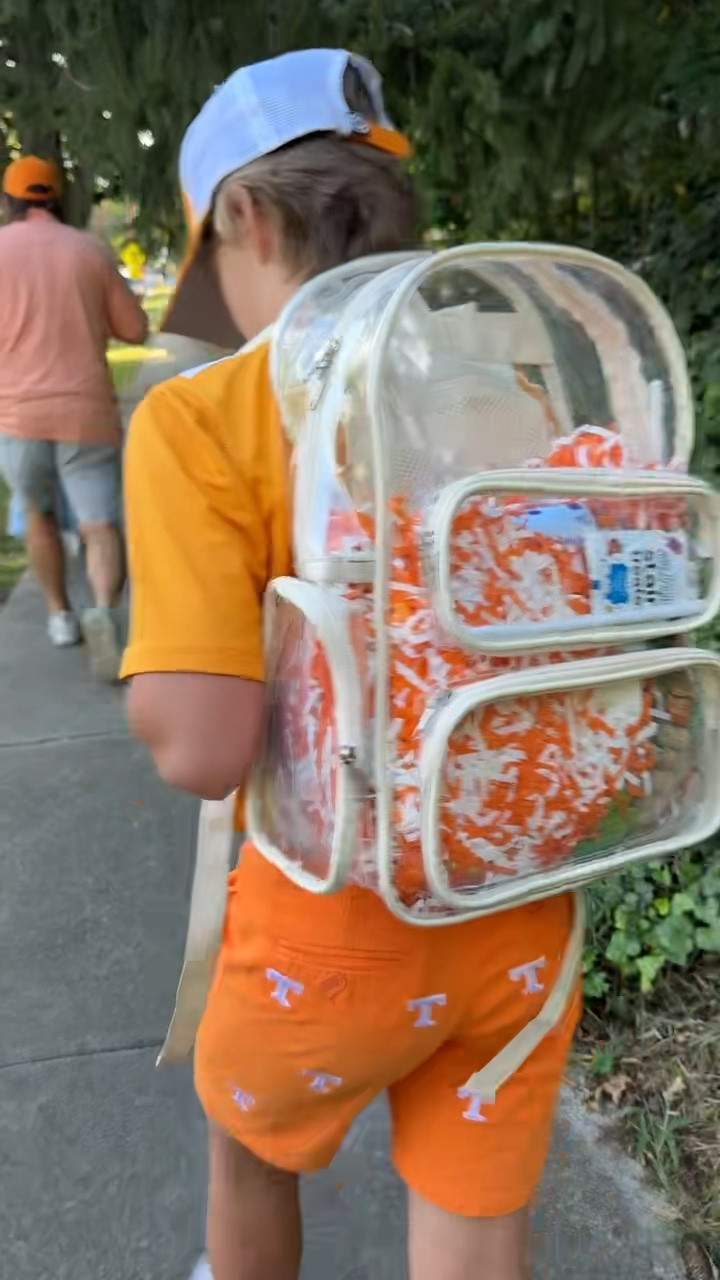 The best clear backpack!! Game Day ready on Rocky Top!! Give me all the orange!!

CODES: 
Allie + Bess - Catherine20
Sprinkled with Pink - Catherine10

#LTKdayinmylife #LTKKids #LTKmomlife