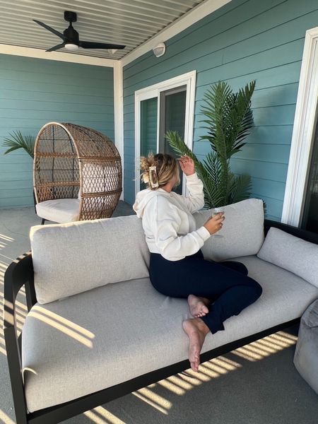 This patio might be my favorite place! 

Patio furniture, outdoor furniture, casual outfit, loungewear, alo yoga, beyond yoga, costa farms, outdoor plants, patio couch, patio chair, wicker outdoor chair, 

#LTKFind #LTKhome #LTKSeasonal