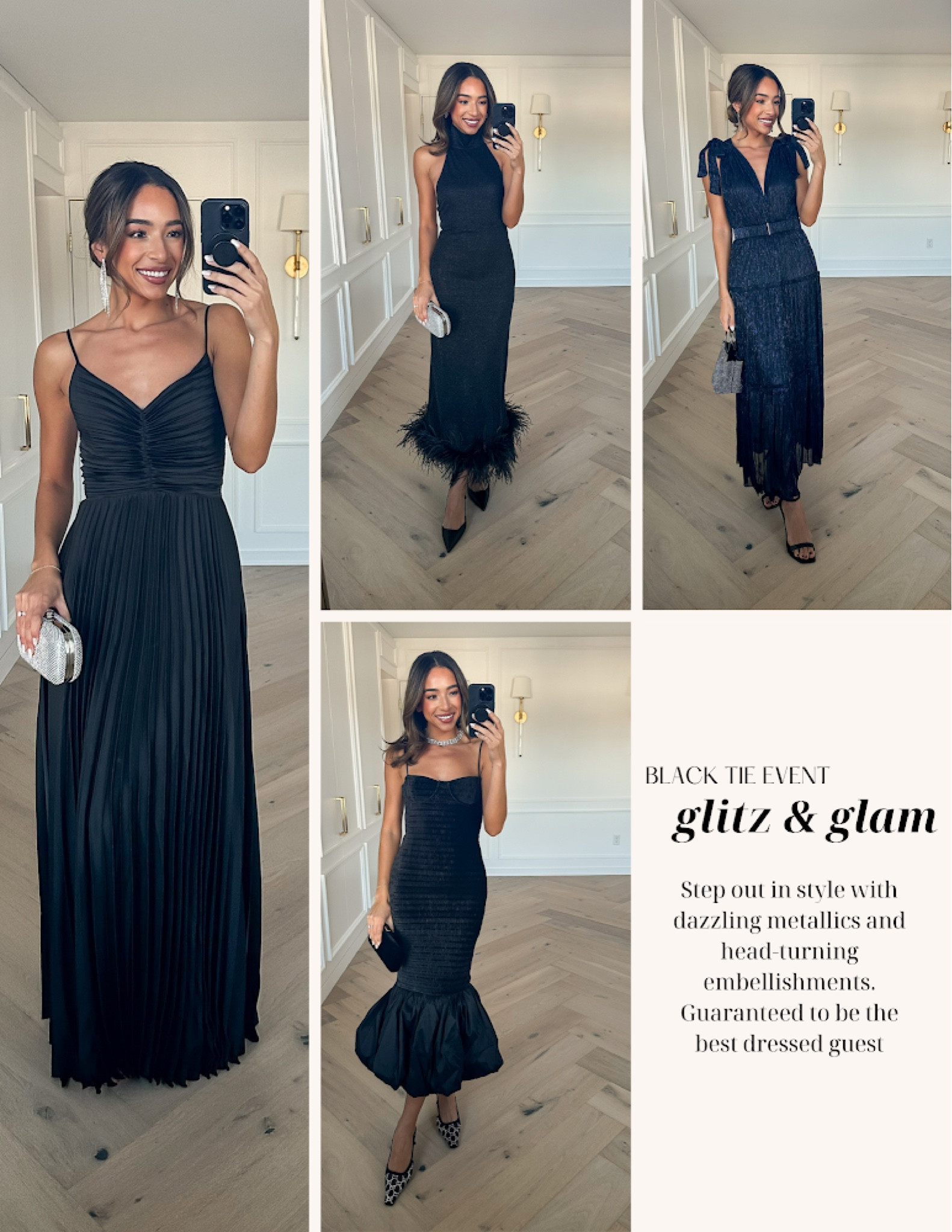 New Year’s Eve lookbook 🥂


Holiday outfit 
New Year’s Eve outfit 
Little black dress  
Black tie dresses 
Festive outfit
New year’s outfit
NYE wedding guest dress

#LTKstyletip #LTKwedding #LTKHoliday