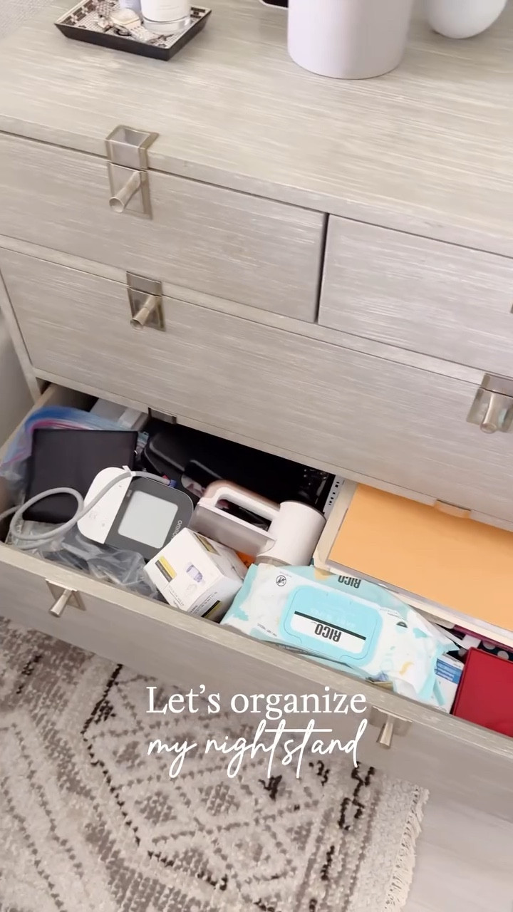 Drawer organizers | Nightstand organization | Acrylic drawer organizer

#LTKFindsUnder50 #LTKVideo #LTKHome