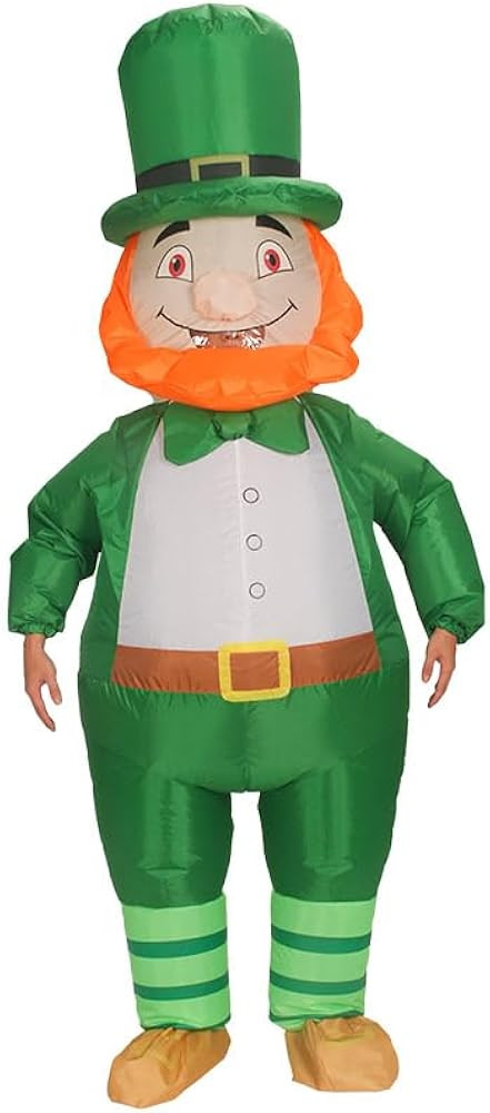 Inflatable Leprechaun Costume Adult Men Women | Amazon (US)