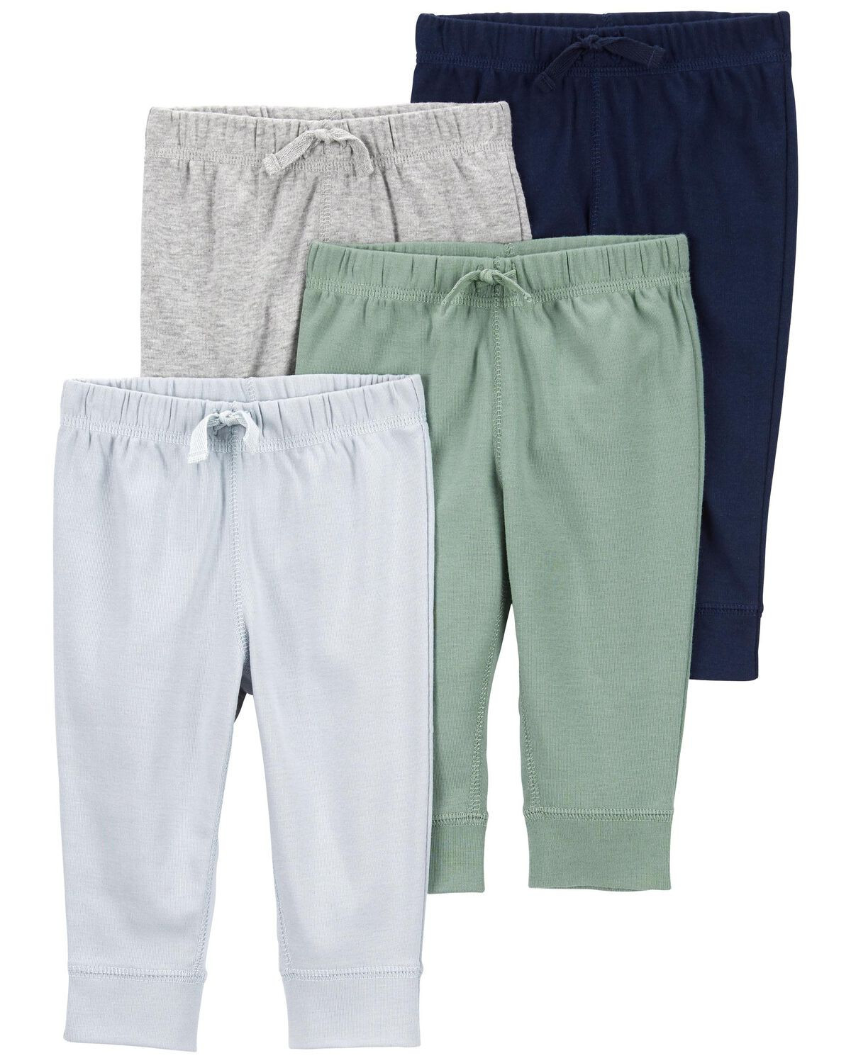 Multi Baby 4-Pack Pull-On Pants | carters.com | Carter's