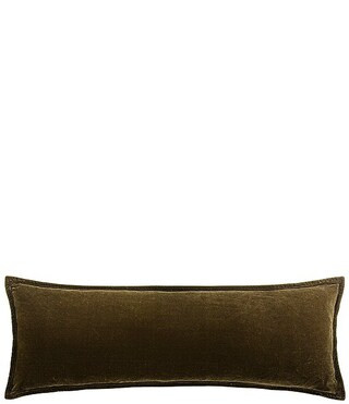 Stella Faux Silk Velvet Long Lumbar Pillow | Dillard's