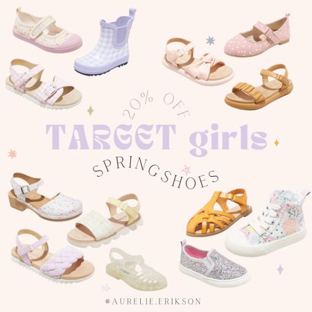 Spring shoes for girls at Target on sale 

#LTKsalealert #LTKunder50 #LTKkids