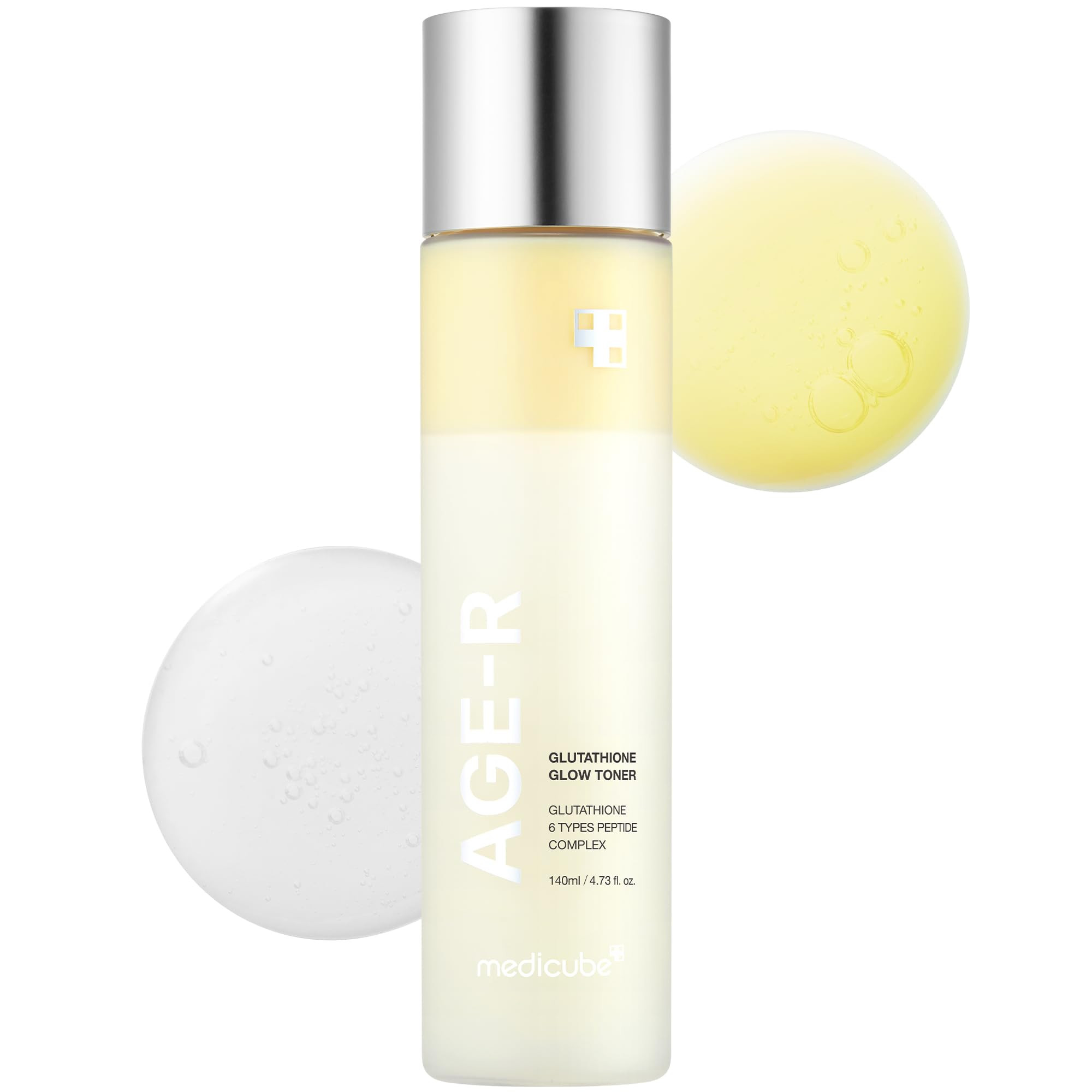 medicube Age-R Glutathione Glow Milky Toner, Low-Irritation Double Layer Toner for Glass Glow Ski... | Amazon (US)