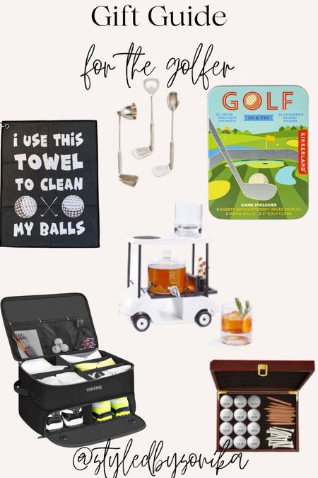 Gift guide for the golfer 
Holiday gift guides
Gift ideas 

#LTKsalealert #LTKHoliday #LTKGiftGuide