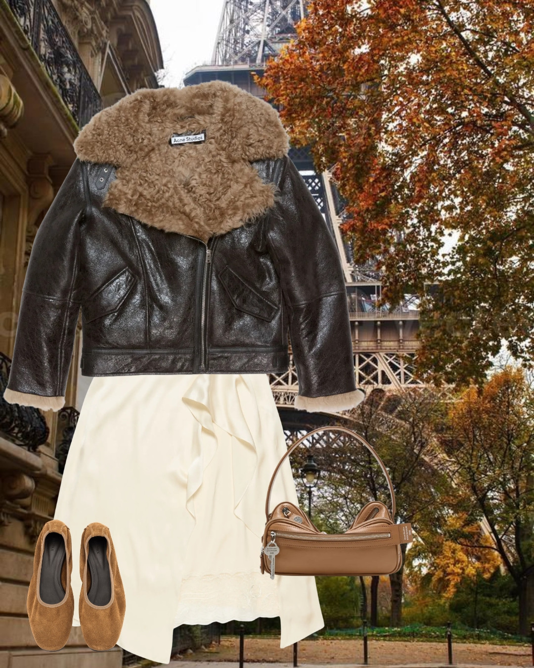 Autumn in Paris 🤎

#fashion #outfit #autumnoutfit #shearlingcoat #falloutfits #workwear #fallworkwear #winteroutfits #paris