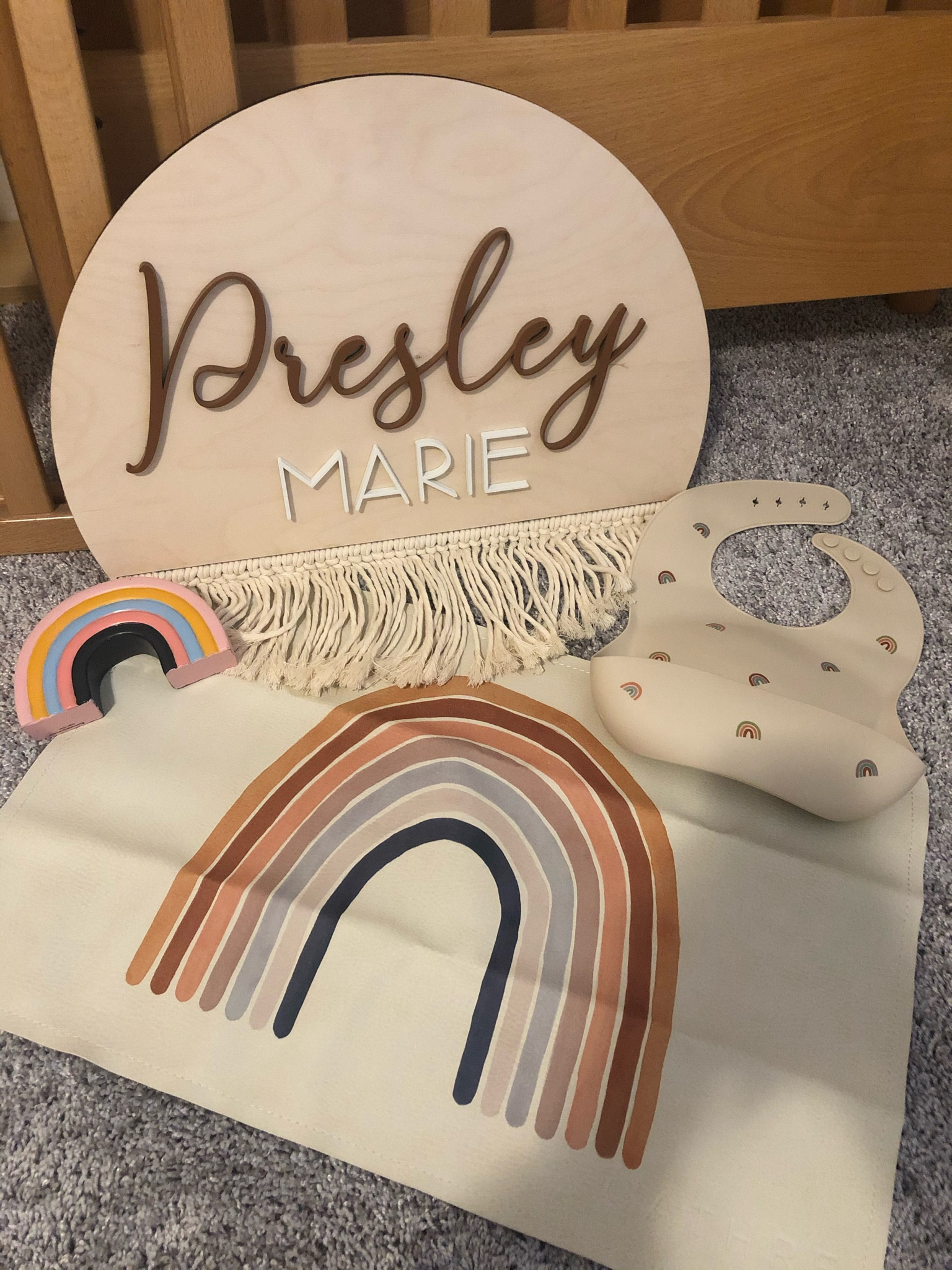 boho rainbow nursery decor 🌈🌾💕

#LTKkids #LTKhome #LTKbaby