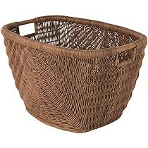 Kouboo Fan Decorative Storage Basket, One Size, Brown | Amazon (US)