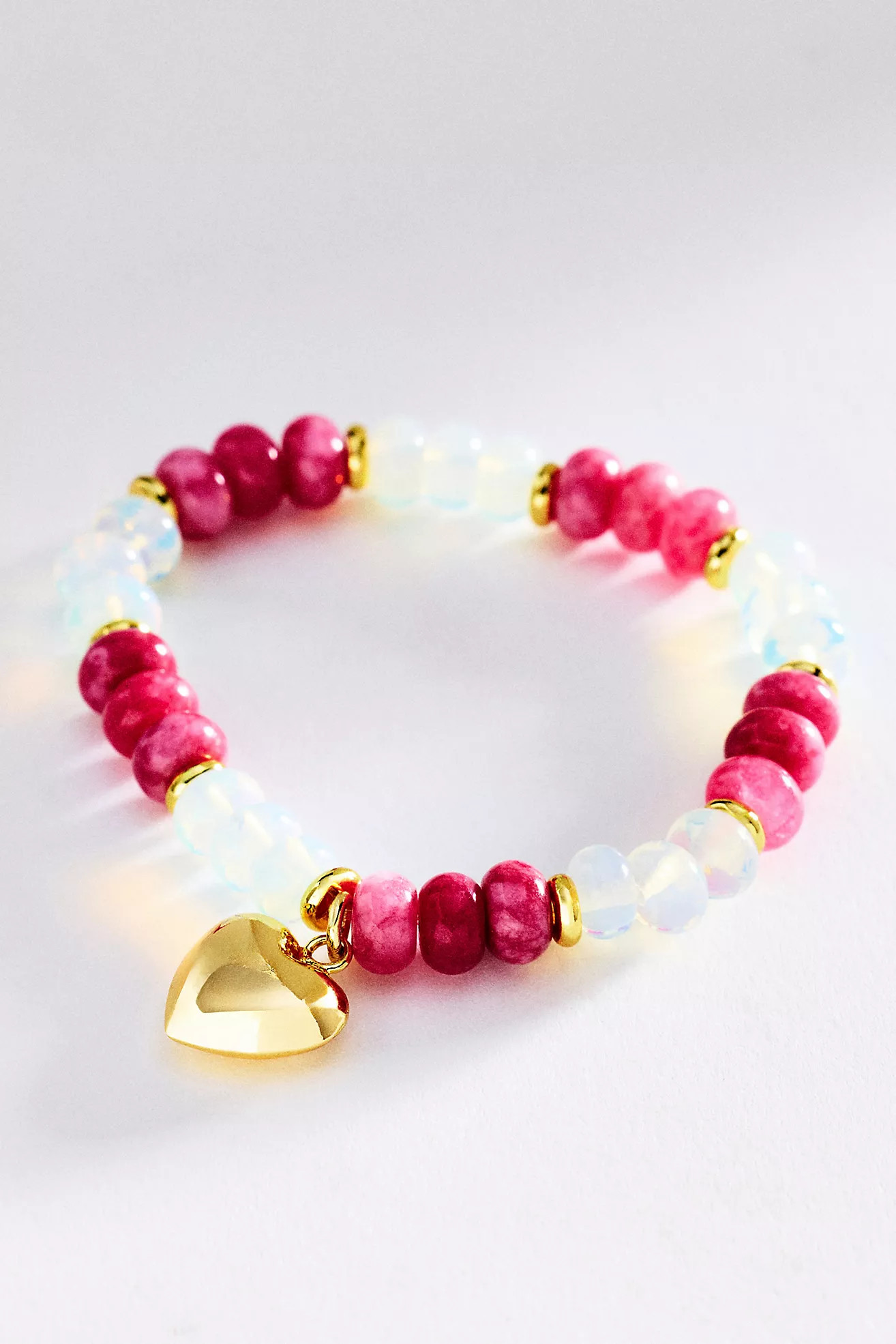 Holst + Lee Gem Heart Bracelet | Anthropologie (US)