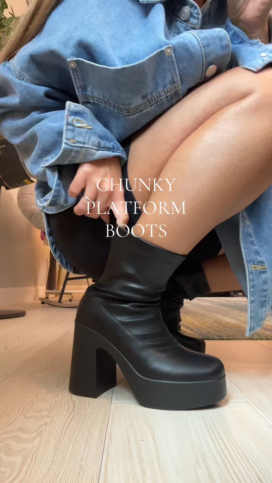 Love these chunky platform boots

#LTKStyleTip #LTKootd #LTKShoeCrush