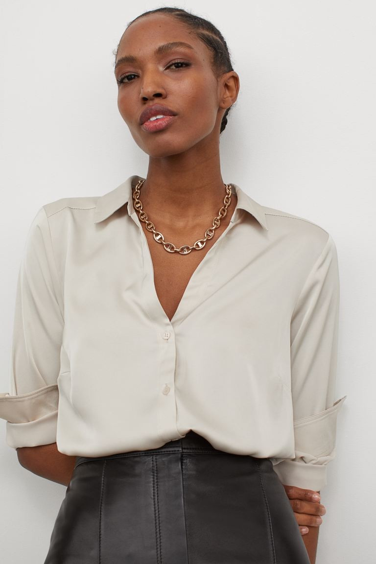 V-neck Blouse | H&M (US + CA)