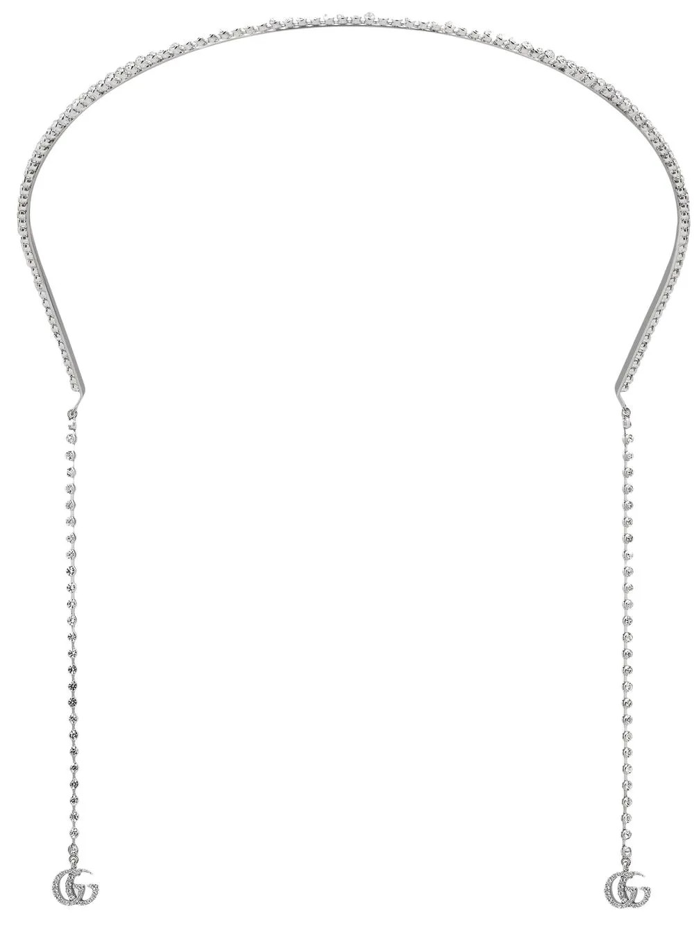 crystal-embellished Double G hairband | Farfetch Global