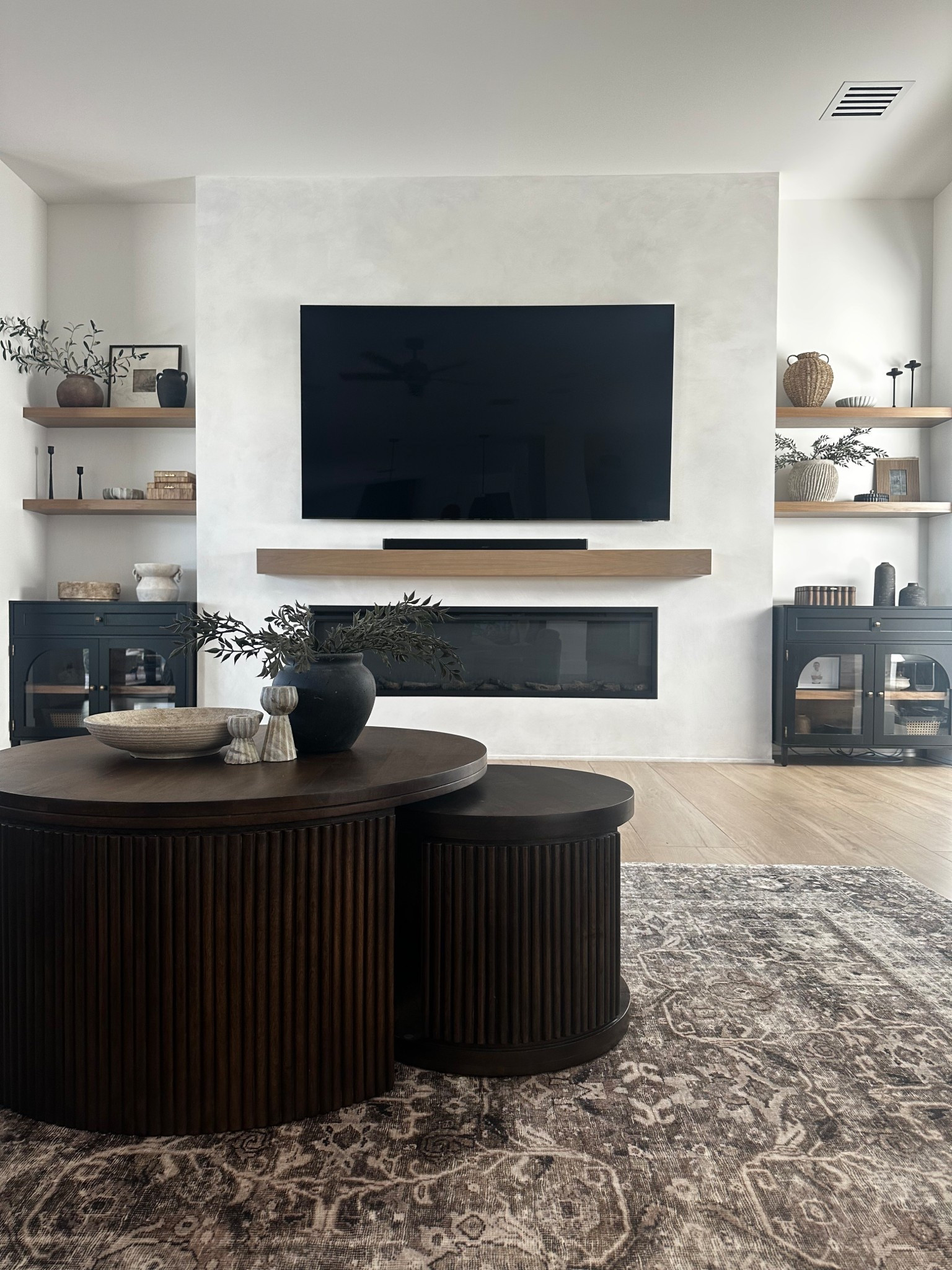 Amazon Spring Day Sale, Neutral Rug,washable rug,family room,mantle