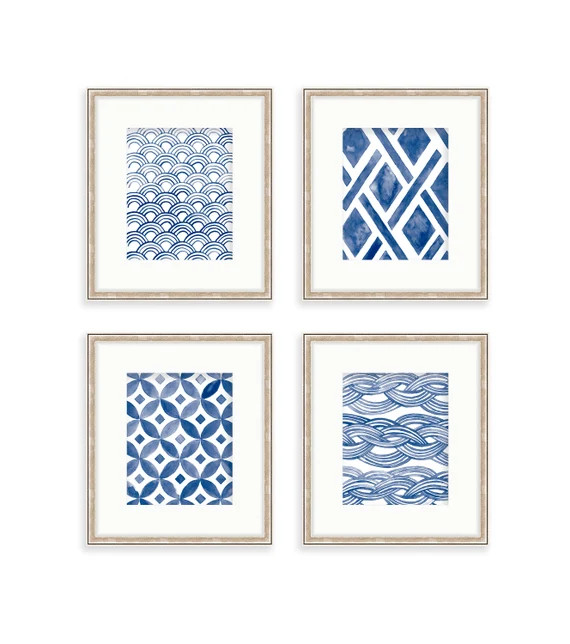 Bulk Discount! *** Set of 4 Watercolor Prints ***  SMc. Originals, original artwork, art prints, ... | Etsy (US)
