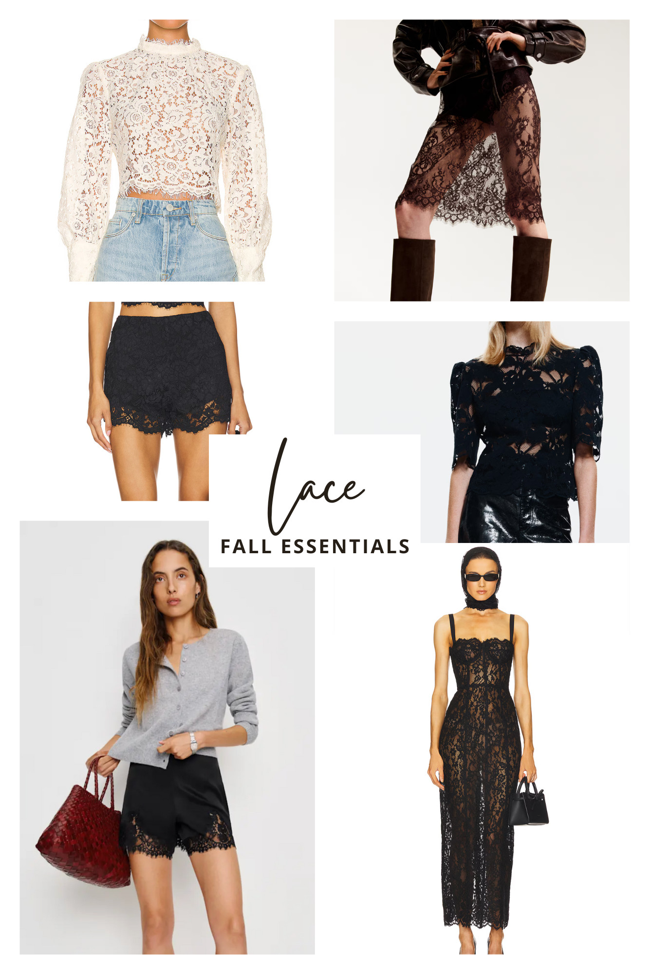 We're FALLing in love with lace this season! Here are some our favorite lace essentials.  

 #LTKOver40 #LTKPetite #LTKFindsUnder100