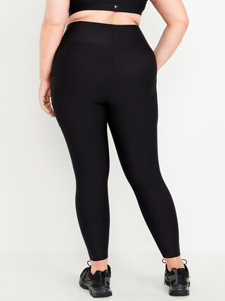 High-Waisted PowerSoft Sculpt 7/8 Pocket Leggings | Old Navy | Old Navy (US)