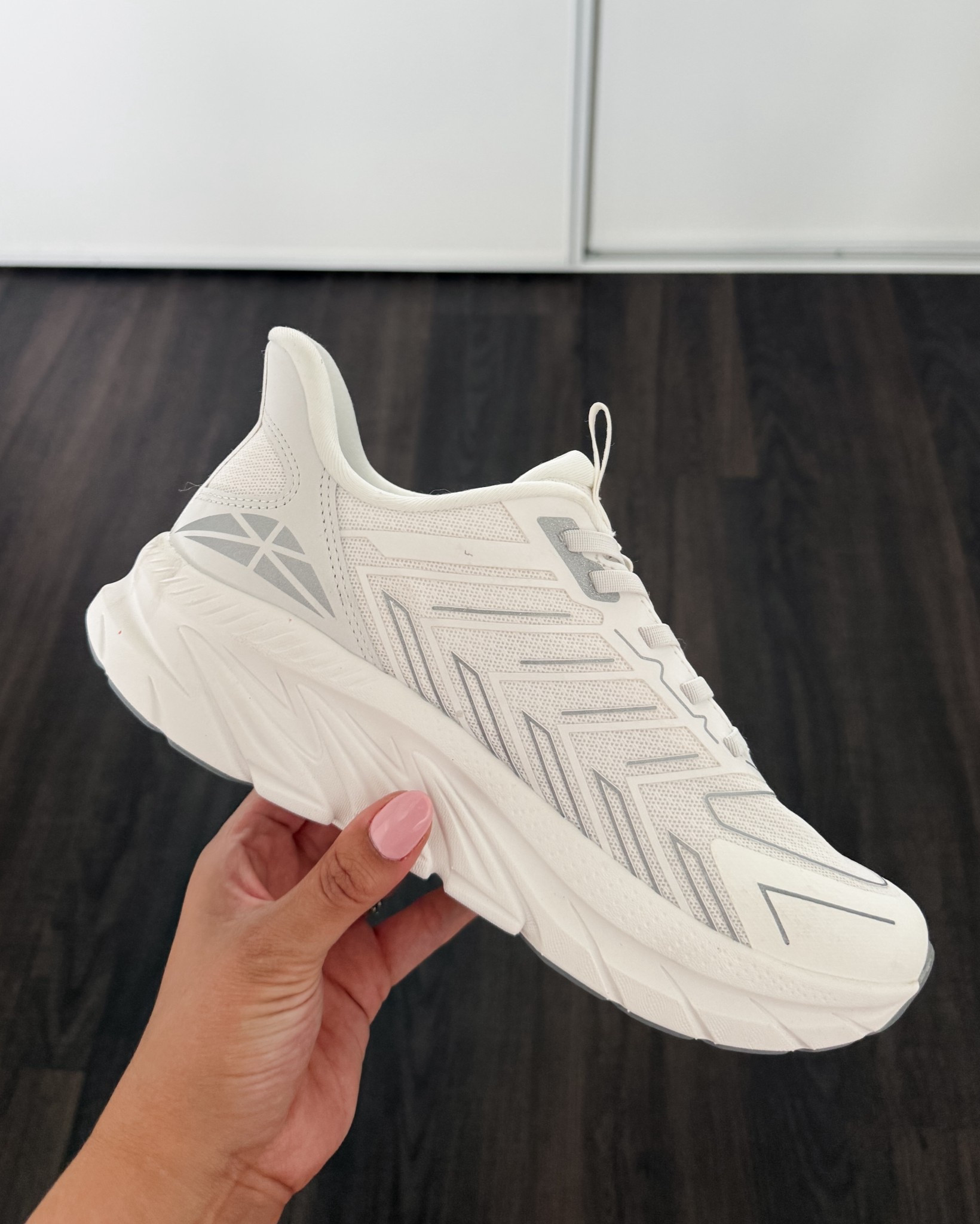 These white sneakers are so comfy and feel like you’re walking on clouds! Make sure to size up one full size as they fit small!

#LTKShoeCrush #LTKSaleAlert #LTKFindsUnder50