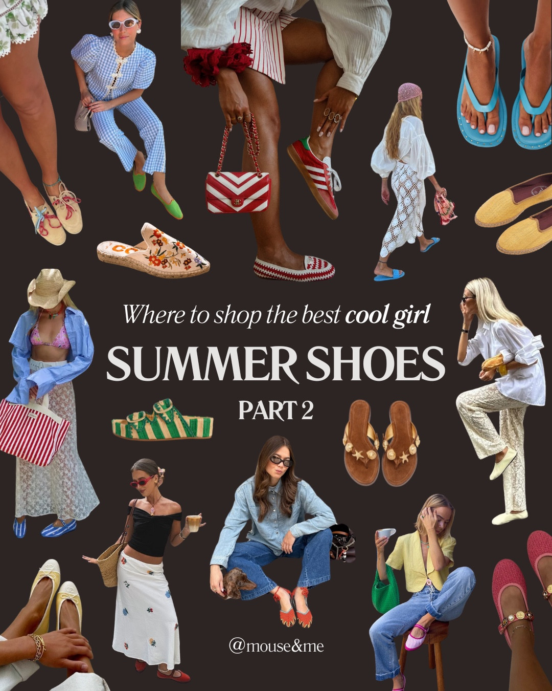 For the girlies who are bored of wearing the same summer trainers on repeat 🩰🩴🎀

Swipe for shell detail & studded flip flops, embroidered espadrilles and sandals, colourful slippers, boat shoes & more… ✨💘. This might just be our favourite shoe edit yet ~ so many gorgeous pairs of shoes to take you through to the end of September & some really good sales, especially from Flabelus. 

What edit shall we do next!? Let us know in the comments 👇💗

Brands 〰️ Toni Pons, @Free People @reformation @Loeffler Randall @Flabelus @DE SIENA SHOES @FOLKLOORE @Aspiga @Vianimilano x @Lilly @Toral @havaianaseurope Hoff trainers, @Dida | Dida Ritchie @penelopechilvers 

#fyp #styleinspo #fashion #londonfashion #copenhagenstyle #wheretoshop #coolgirl #summershoe #shoe #shoecheck #balletflats #boatshoes #shoetok #fashiontiktok #loafers #maryjanes #womenshoes #flipflops #sandals #espadrilles 

Shoes that aren’t trainers for summer 2025 

