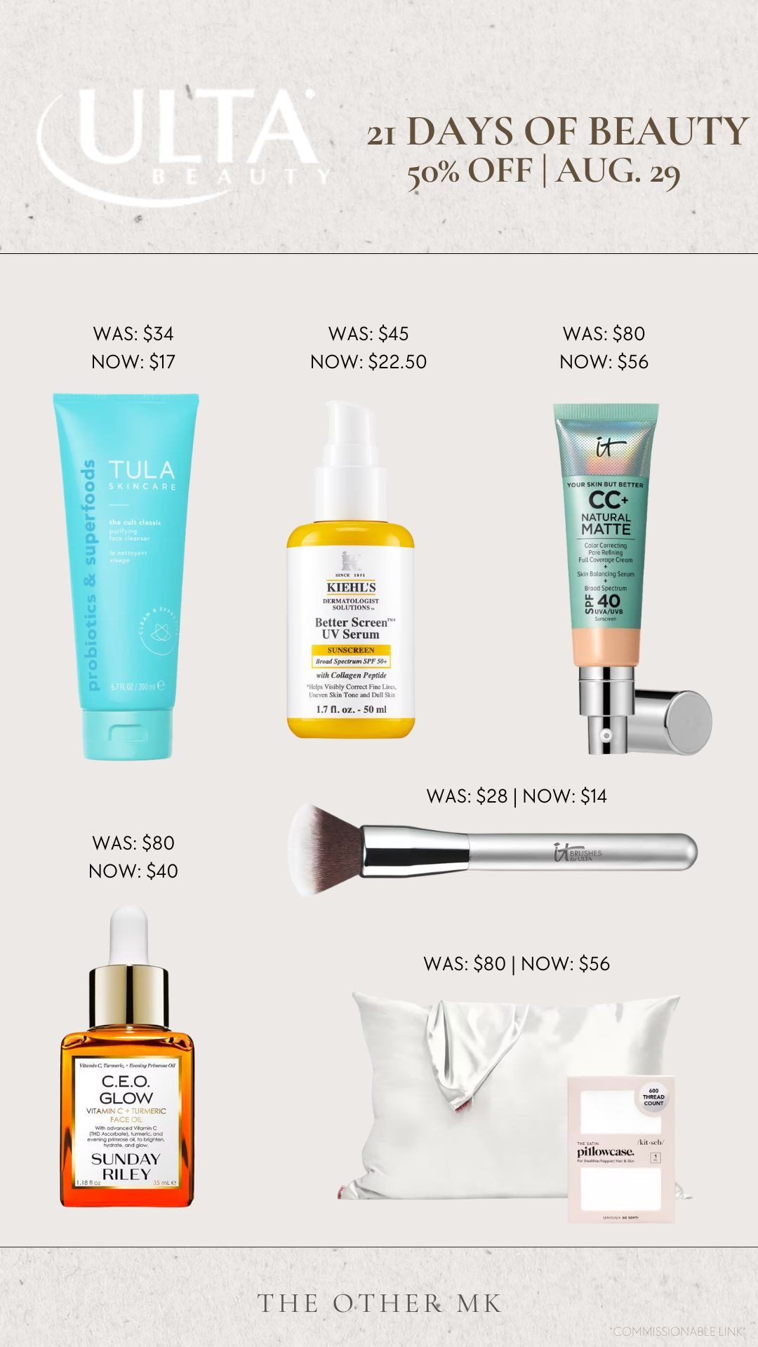 Ulta 21 days of beauty sale picks, ulta sale, beauty sale, skin care, make up, hair care, beauty must haves, fall routine, fall skincare, fall makeup

#LTKBeauty #LTKStyleTip #LTKSaleAlert