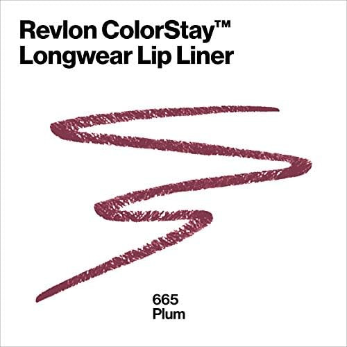 Amazon.com : Lip Liner by Revlon, Colorstay Face Makeup with Built-in-Sharpener, Longwear Rich Li... | Amazon (US)