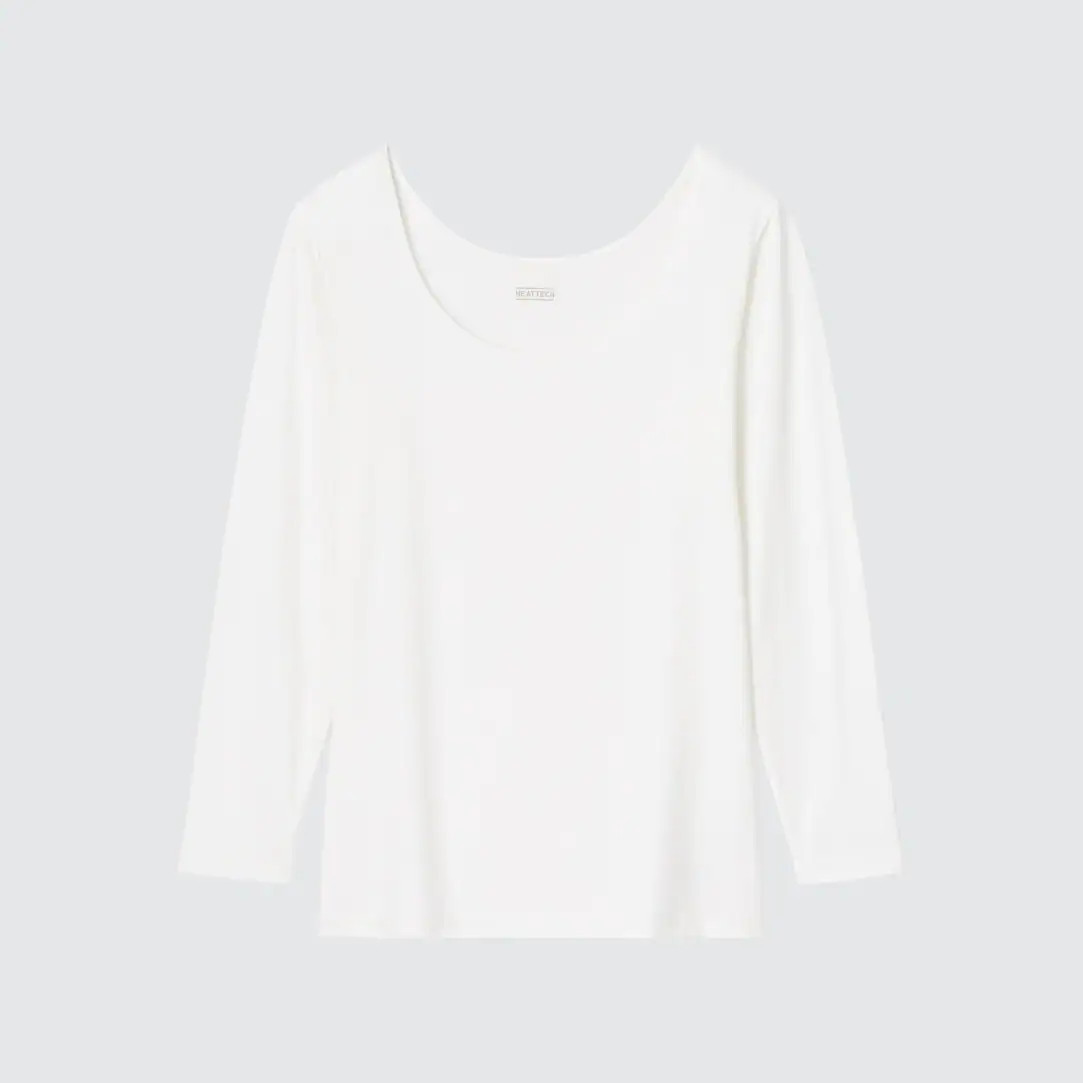 HEATTECH Longsleeve met Lage Hals | Uniqlo NL
