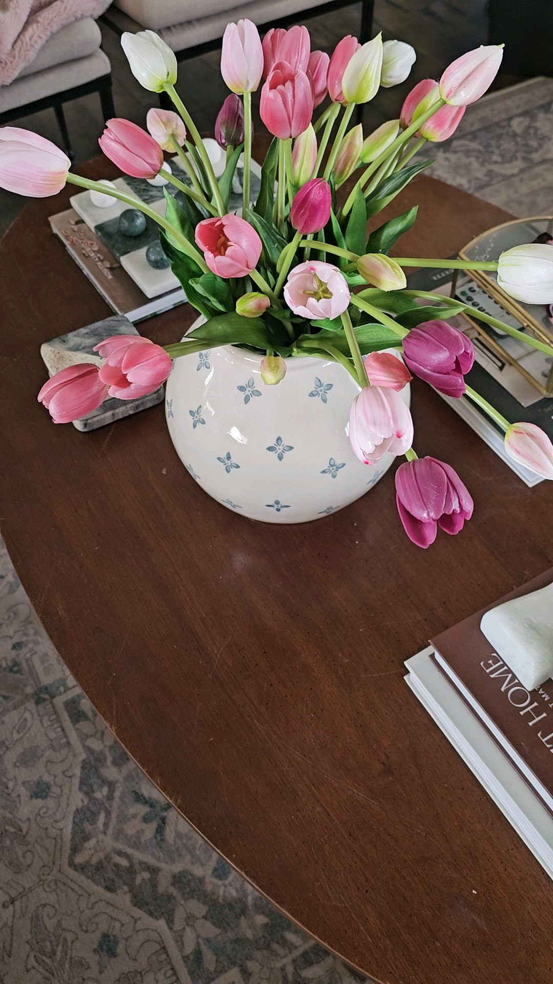 Spring coffee table styling 

#LTKSeasonal #LTKHome #LTKWatchNow