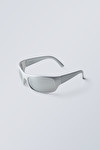 Stay Sunglasses - Metal light - Weekday GB | Weekday