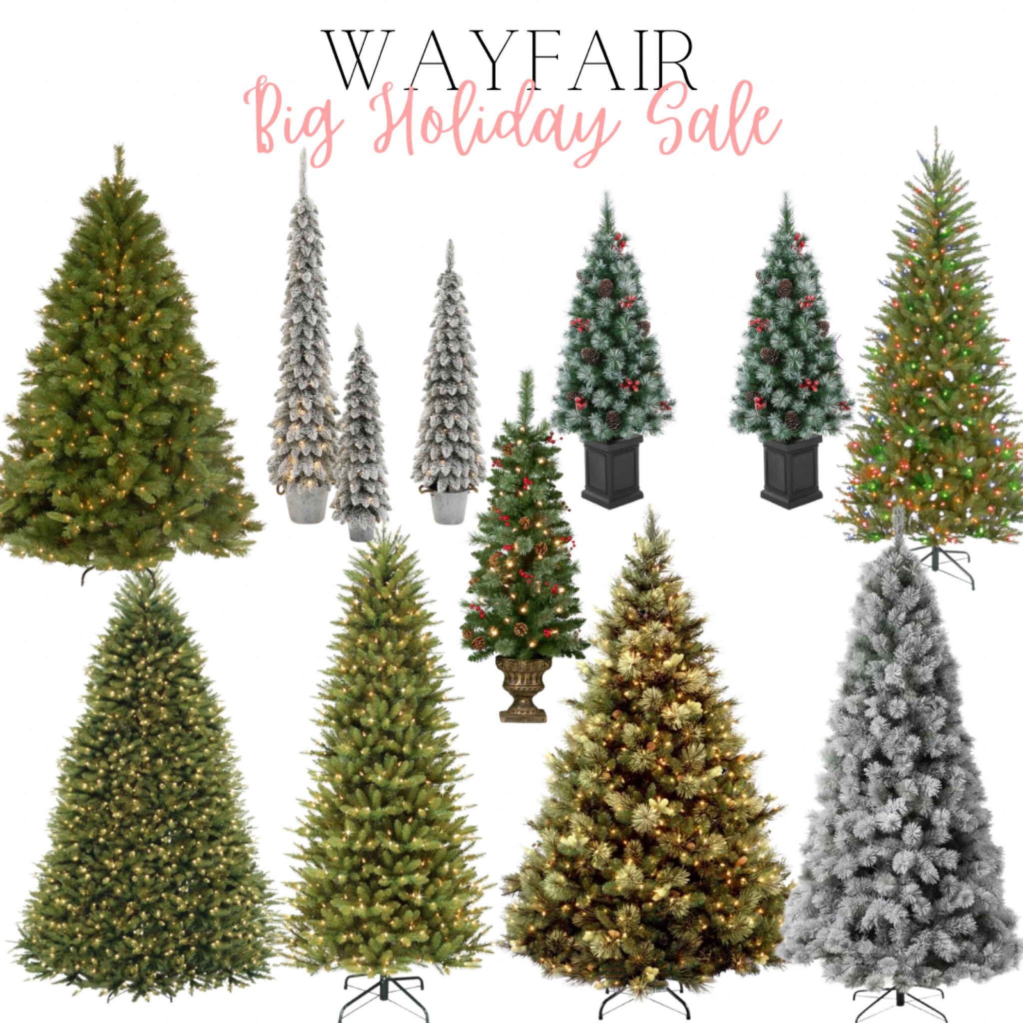 Wayfair is known for its large selection of high-quality items for every room in your house. #ad When you buy a new Christmas tree, you expect it to last several years. Find a tree you love and transform your home into a cozy wonderland during Wayfair’s Big Holiday Sale to save up to 60% off with fast shipping through 10/18. @wayfair #wayfair #wayfairpartner



#LTKSeasonal #LTKHome #LTKHoliday