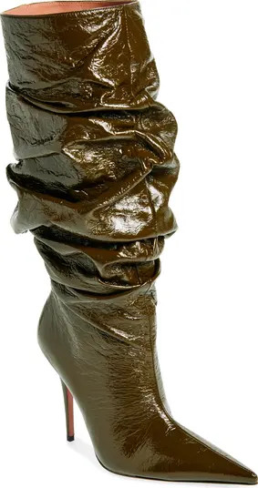 Amina Muaddi Anok Pointed Toe Boot (Women) | Nordstromrack | Nordstrom Rack