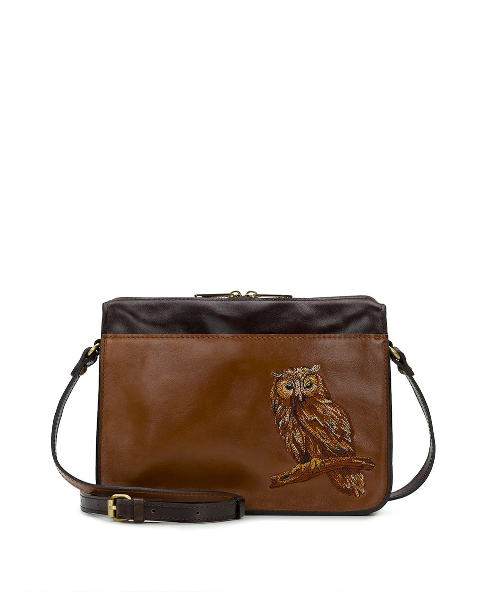 Nazaire Crossbody - Owl Embroidery | Patricia Nash Designs