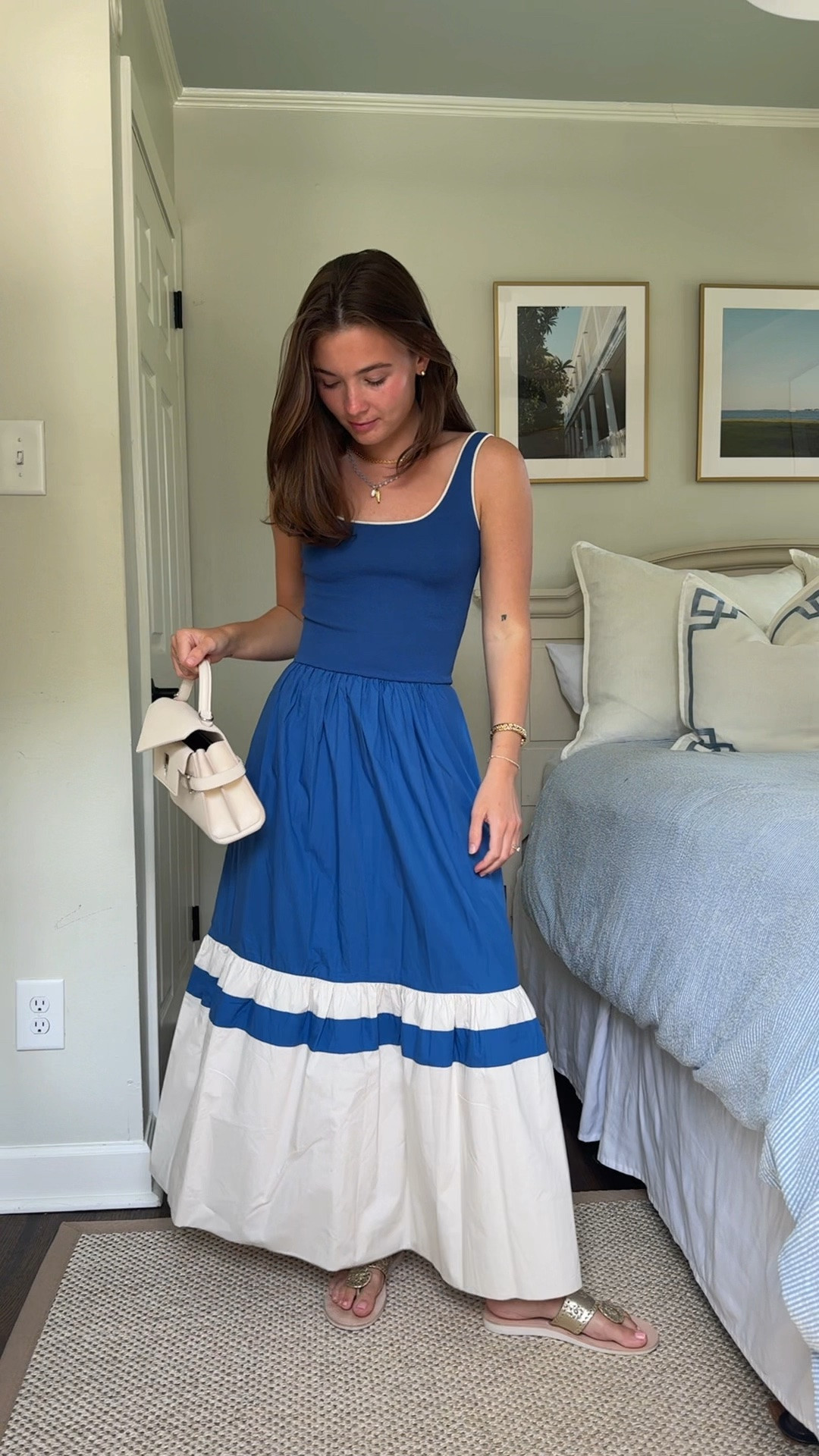 A great casual tank dress for summer! Wearing my usual size (XXS) and I’m 5’2”