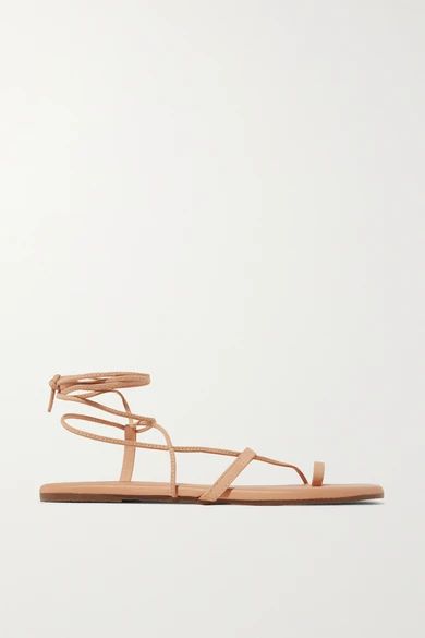 TKEES - Jo Leather Sandals - Neutral | NET-A-PORTER (US)