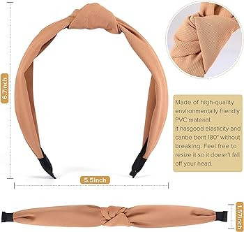 Headbands for Women Girls - 6PCS Stylish Top Knotted Headbands - Knotted Headband For Women - Hea... | Amazon (US)