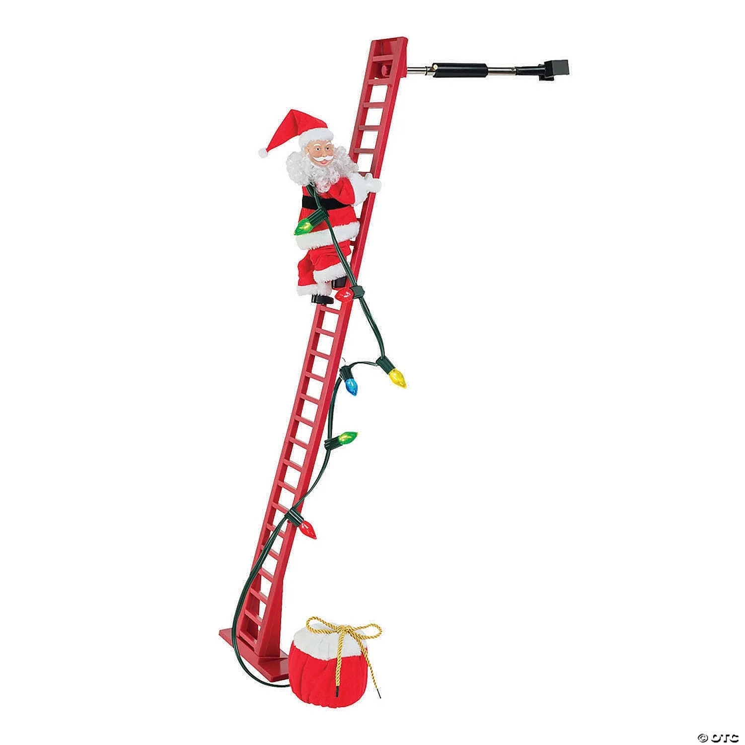Mr. Christmas 43" Animated Super Climbing Sculpted Red Santa, 1 | Walmart (US)
