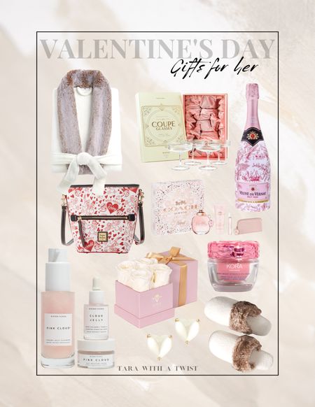 Valentine’s Day gifts for Her!

Plush robe. Vintage coupe glasses with box. Valentine’s Day champagne. Dooney & Burke Disney bag. Coach perfume gift set. Kora organics eye cream (clean skincare). Herbivore gift set (clean skincare). Kate Spade heart earrings. Eternity forever roses. Plush slippers. 

Valentine’s Day. Gifts for her. Valentine’s Day gift ideas. Valentine’s Day gift guide. 

#LTKGiftGuide #LTKSeasonal