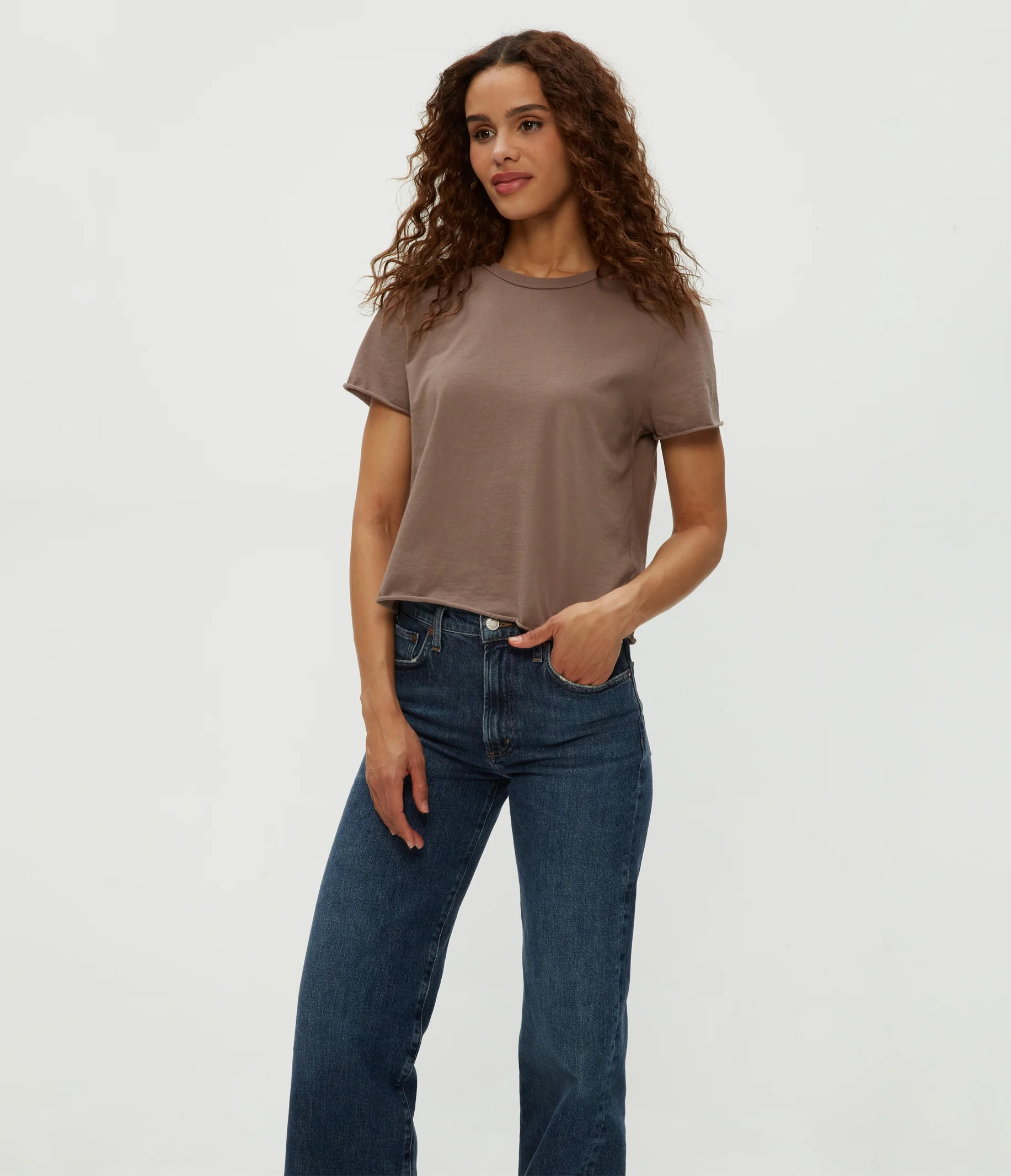 Variant options: Jackie Crewneck Tee | MichaelStars.com