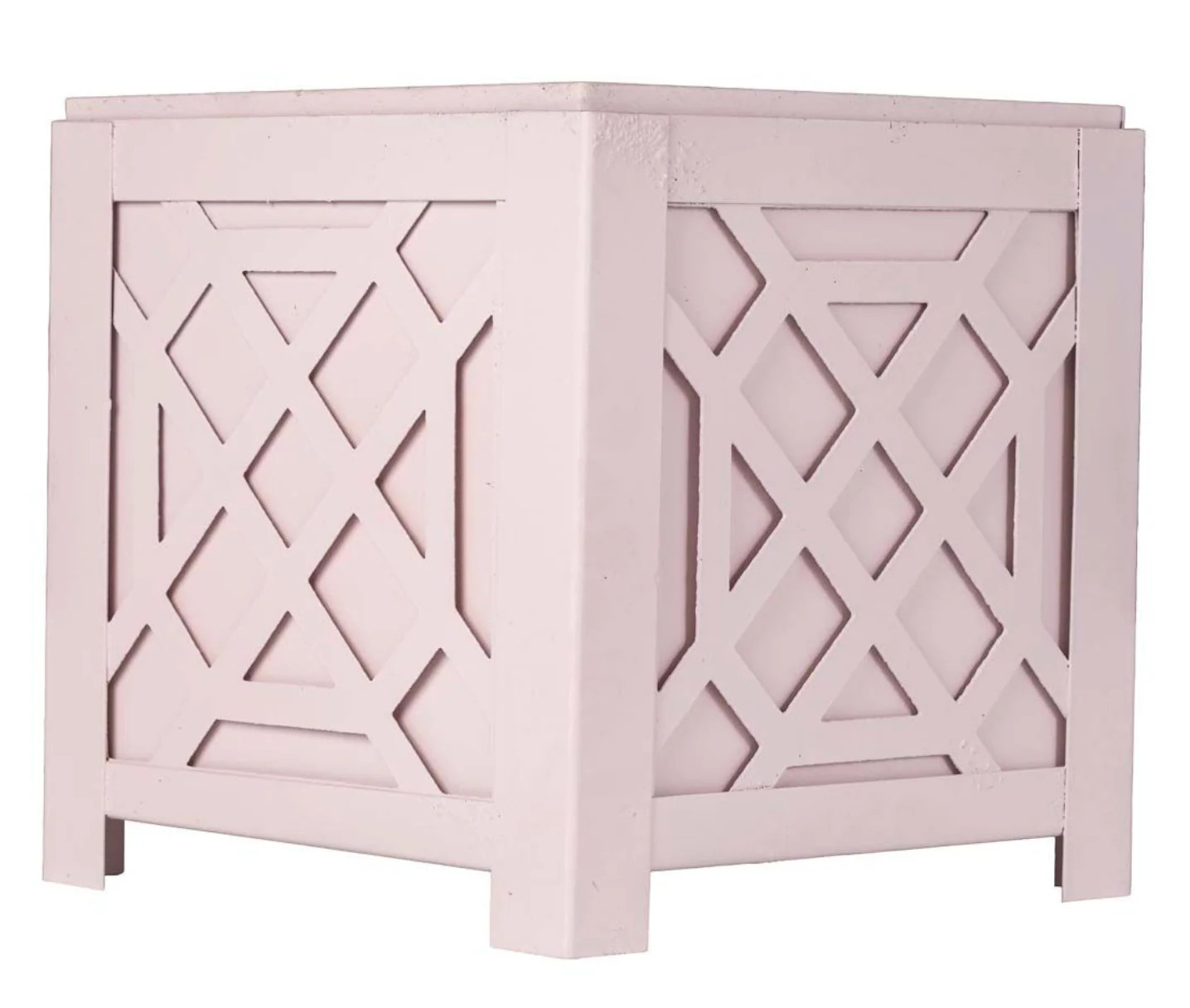 Pink Chippendale Planter | The Enchanted Home