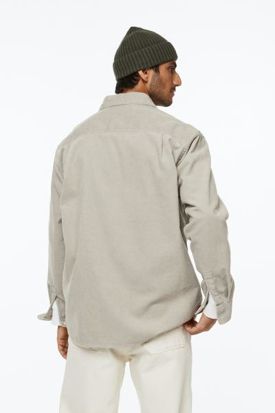 Relaxed Fit Corduroy Shirt | H&M (US + CA)