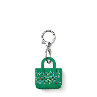 Tiny Tote Keychain - Tinsel Tree | Bogg