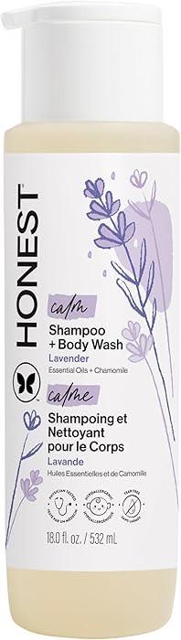 The Honest Company 2-in-1 Cleansing Shampoo Body Wash Gentle for Baby, Naturally Derived, Tear-fr... | Amazon (US)
