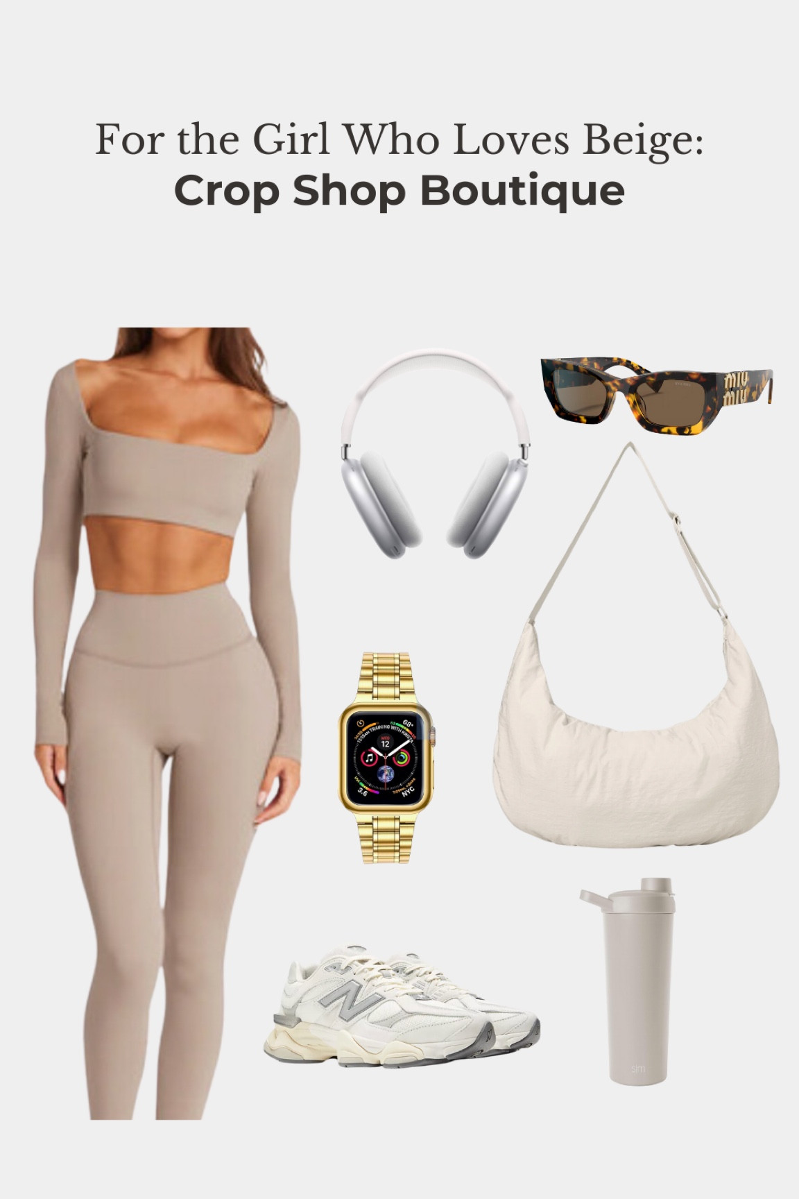 for the girls who love beige 

#LTKActive #LTKFitness