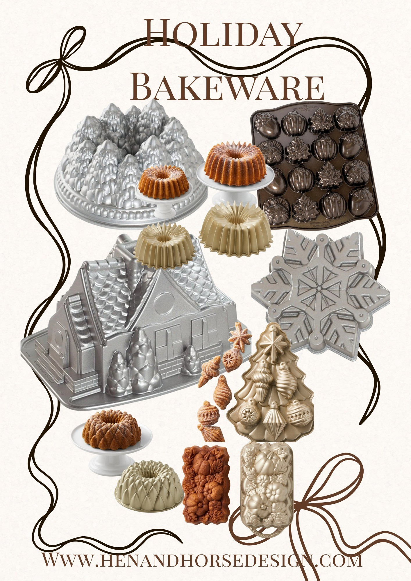 Holiday Nordic Ware. I can't wait to drizzle!! 

#LTKSeasonal #LTKHome #LTKFindsUnder50