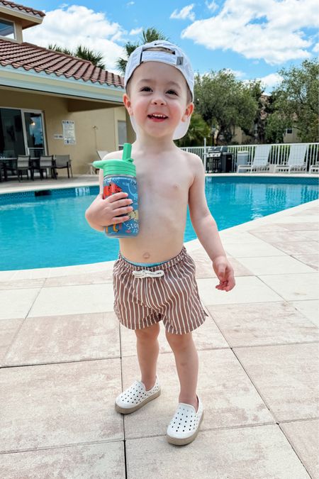 My cool dude! 🥹 Love these toddler swim trunks from Carter’s Little Planet and Croc-like beach and pool shoes from Old Navy. Linking both here for those shopping for toddler swimwear right now. Also linking the baby swim trunks in this style as well as the coordinating baby girl swimsuit I bought Wes to match. Everything runs TTS.

Matching family swim, toddler boy swim, bathing suit, toddler outfits

#LTKkids #LTKswim #LTKSeasonal