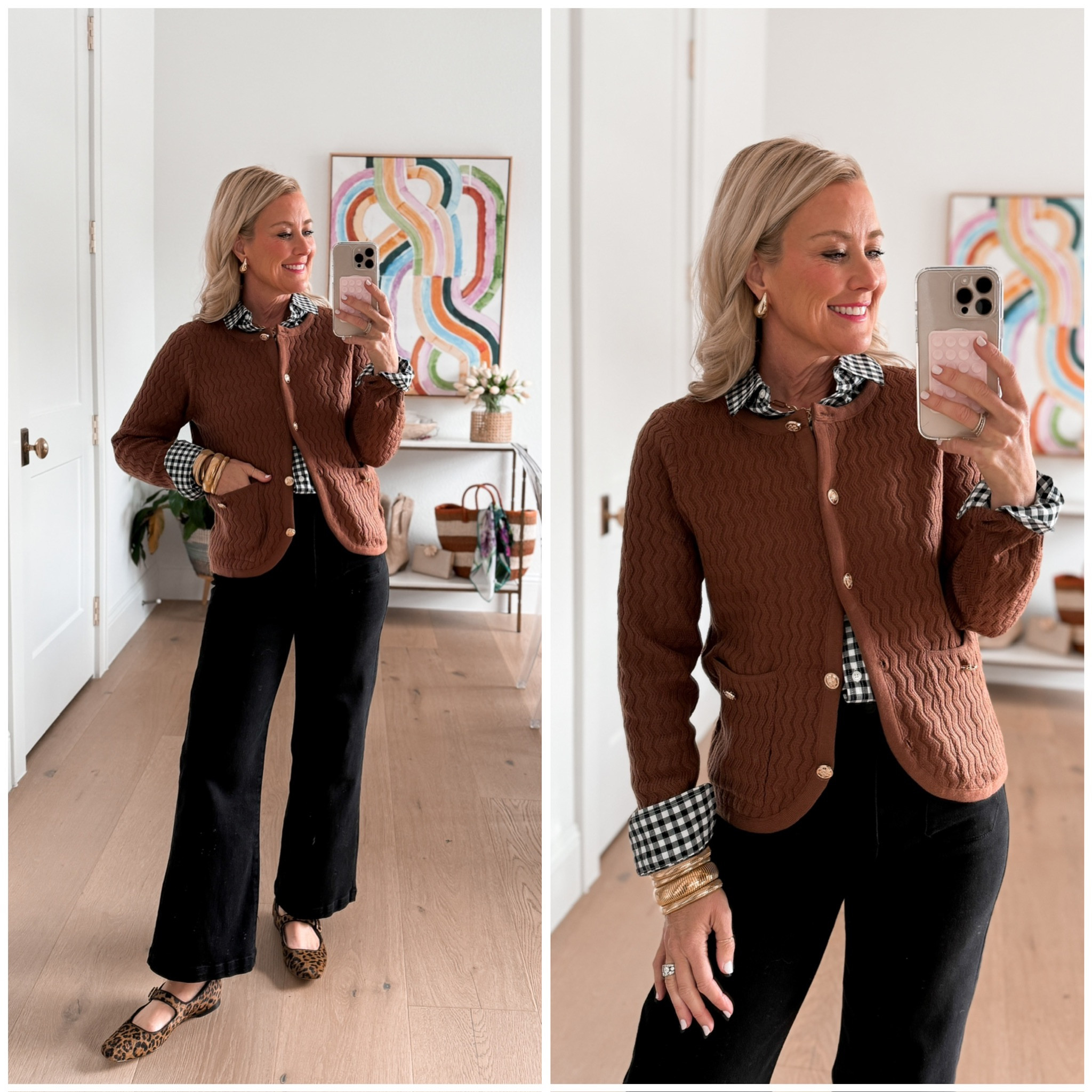Amazon Fashion Finds | Hi Sugarplum! #sugarplumstyle #amazonhaul 

Size small cardigan and shirt
Size 26 black jeans, code CASSIE15 

#LTKOver40 #LTKSeasonal #LTKFindsUnder50