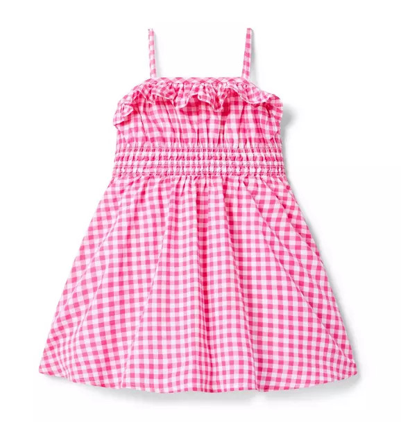 Gingham Smocked Dress | Janie and Jack