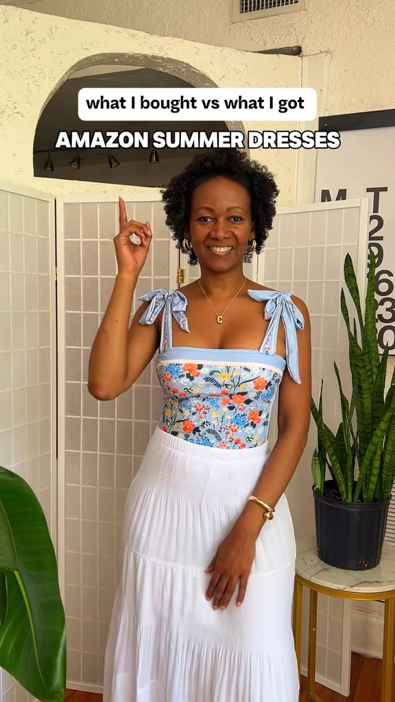 Amazon Summer Dresses. I’m wearing size small! 

#LTKFindsUnder50 #LTKOver40 #LTKStyleTip