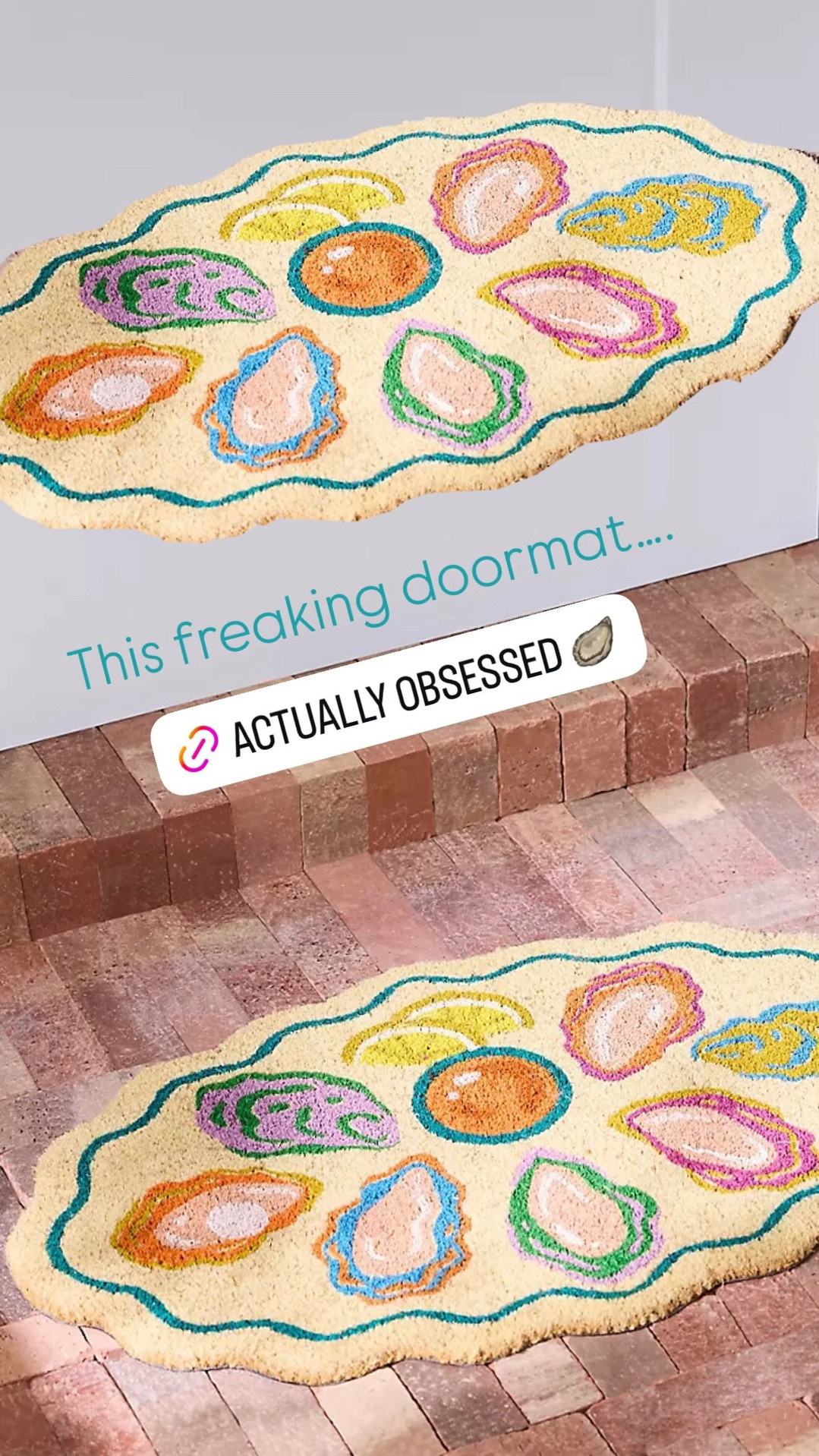 This freaking doormat….